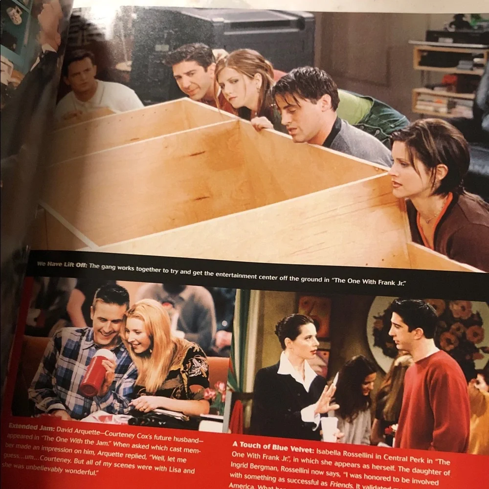 Friends Sitcom Catalogue Book Soft Cover